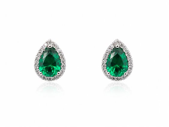 Orecchini Ultima Edizione Donna in Argento OAO7695-VERDE - OAO7695-VERDE